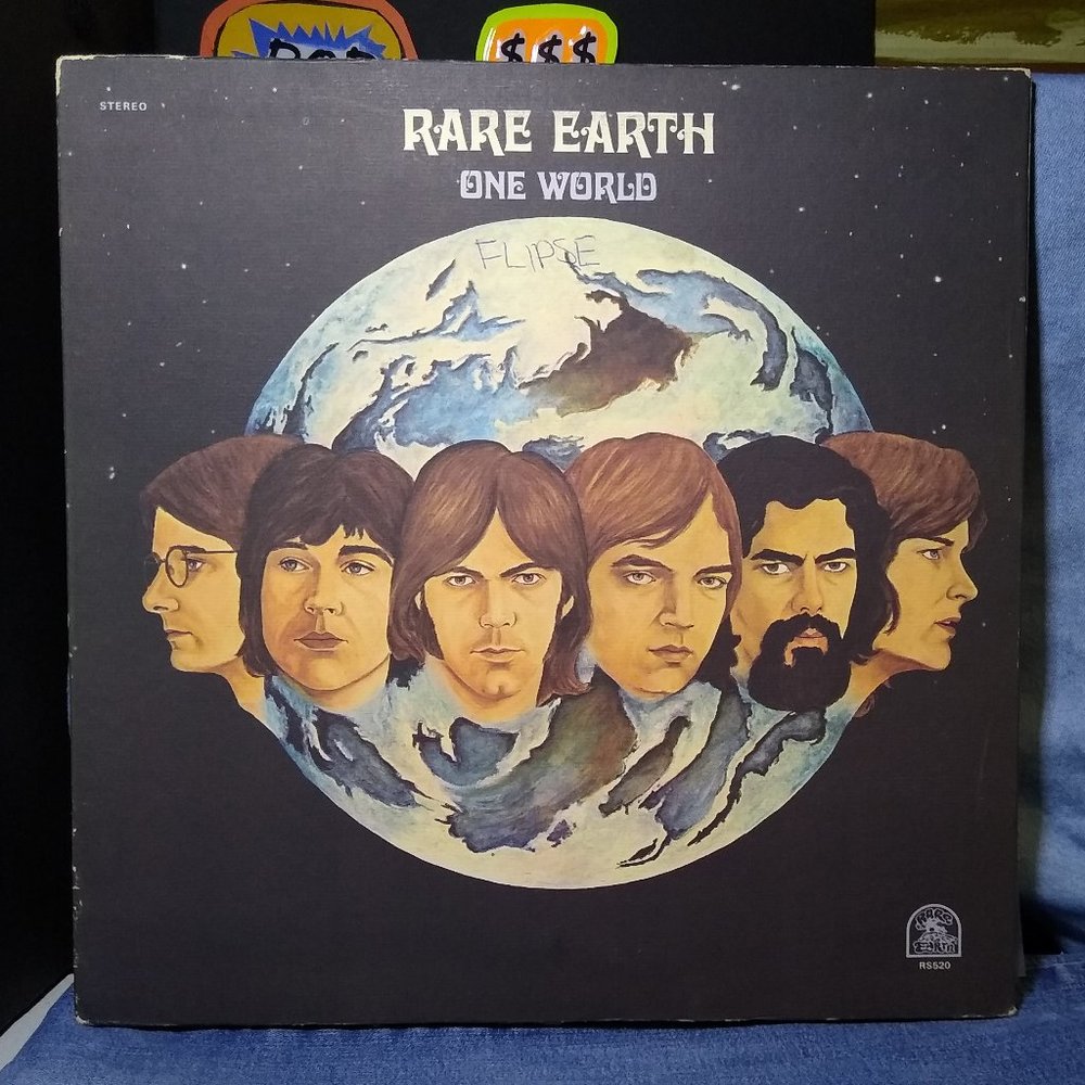 Rare Earth One World gatefold 1971 Vinyl Record